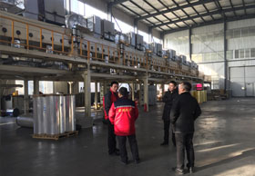 91视频网塗布車間